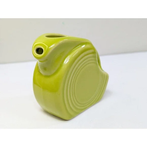 Fiesta Chartreuse Mini Disk Pitcher-Fiestaware 1997-1999 3.5 In - Picture 4 of 10